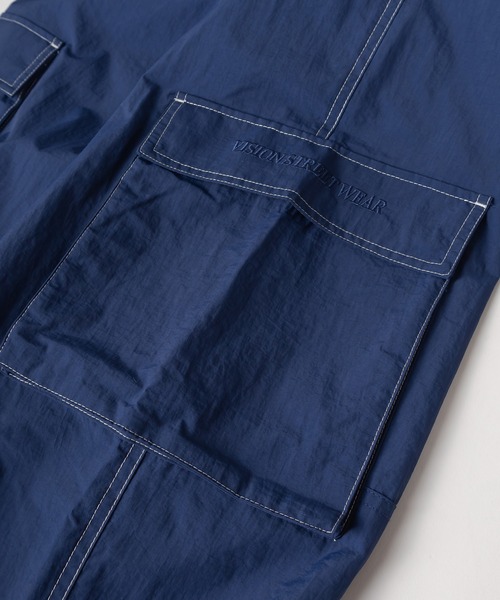 VISION STREET WEAR（ヴィジョンストリートウェア）の「【VISION STREET WEAR／ヴィジョンストリートウェア】ダブルニーナイロンカーゴパンツ（カーゴパンツ・メンズ・アイボリー/ブラック/イエロー/グリーン/ネイビー・M/L）」の20枚目の写真