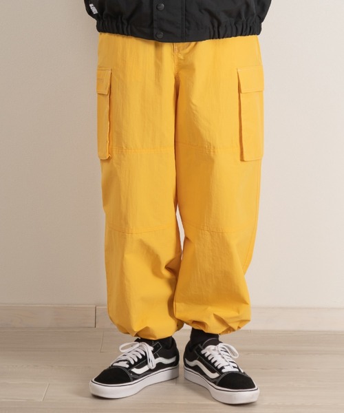 VISION STREET WEAR（ヴィジョンストリートウェア）の「【VISION STREET WEAR／ヴィジョンストリートウェア】ダブルニーナイロンカーゴパンツ（カーゴパンツ・メンズ・アイボリー/ブラック/イエロー/グリーン/ネイビー・M/L）」の12枚目の写真
