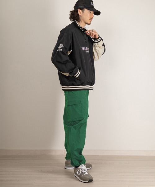 VISION STREET WEAR（ヴィジョンストリートウェア）の「【VISION STREET WEAR／ヴィジョンストリートウェア】ダブルニーナイロンカーゴパンツ（カーゴパンツ・メンズ・アイボリー/ブラック/イエロー/グリーン/ネイビー・M/L）」の15枚目の写真