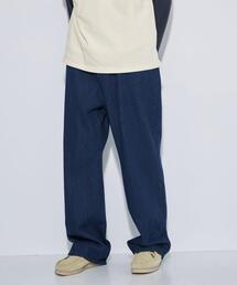 【WEB限定】<GLR or>ワイド ストレート デニム