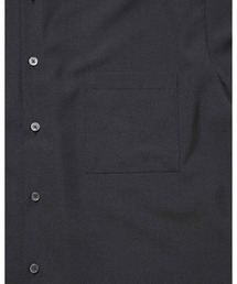 トップス SOPHNET. SUMMER STRETCH WOOL S/S SHIRT SOPHNET. / SUMMER STRETCH WOOL S/S SHIRT (Gray)