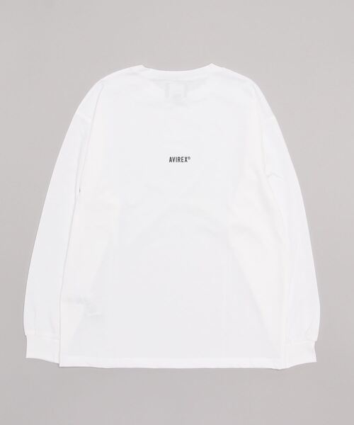 AVIREX（アヴィレックス）の「H.A T-SHIRT AVIREX / Tシャツ / アヴィレックス（Tシャツ/カットソー・メンズ・ブラック/ホワイト/ブルー系その他5・1/2/3）」の4枚目の写真