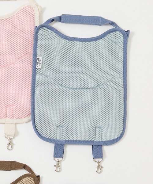 devirock（デビロック）の「洗える ランドセル用 背中メッシュパッド（ランドセル・キッズ・ライトグレー/ピンク/ブルー系その他/チャコール/その他6/その他5・ONE SIZE）」の3枚目の写真