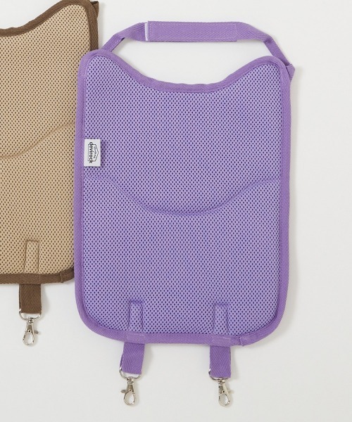 devirock（デビロック）の「洗える ランドセル用 背中メッシュパッド（ランドセル・キッズ・ライトグレー/ピンク/ブルー系その他/チャコール/その他6/その他5・ONE SIZE）」の6枚目の写真