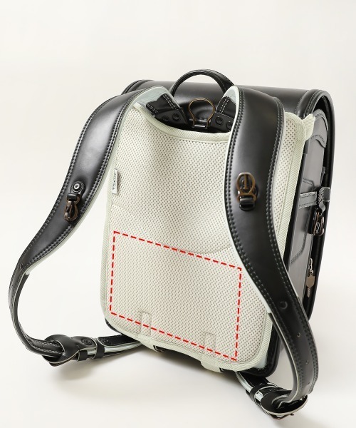 devirock（デビロック）の「洗える ランドセル用 背中メッシュパッド（ランドセル・キッズ・ライトグレー/ピンク/ブルー系その他/チャコール/その他6/その他5・ONE SIZE）」の15枚目の写真