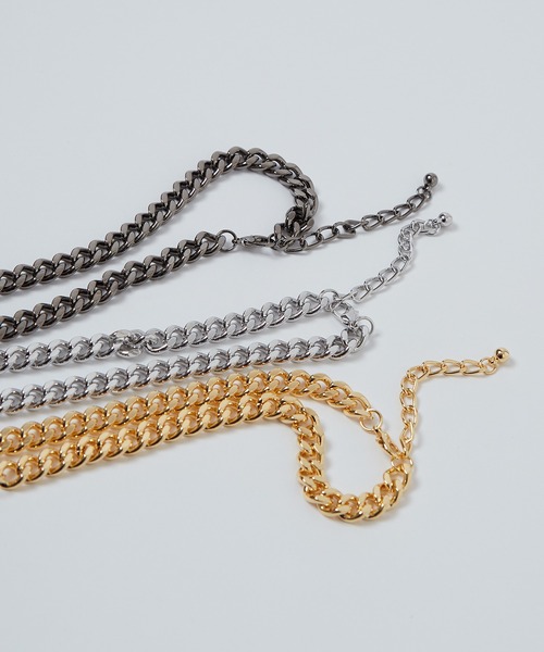 improves(インプローブス)の「2連 ターラント チェーンネックレス(ネックレス・メンズ・ブラック/シルバー系その他/シルバー/ゴールド系その他/ゴールド/ブラック系その他・FREE)」の12枚目の写真