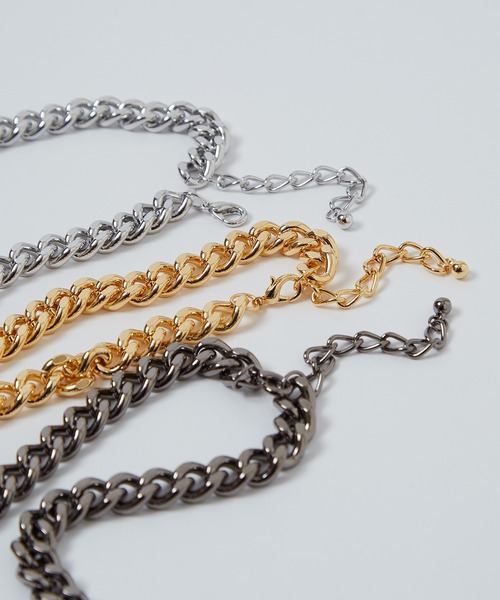 improves(インプローブス)の「2連 ターラント チェーンネックレス(ネックレス・メンズ・ブラック/シルバー系その他/シルバー/ゴールド系その他/ゴールド/ブラック系その他・FREE)」の9枚目の写真