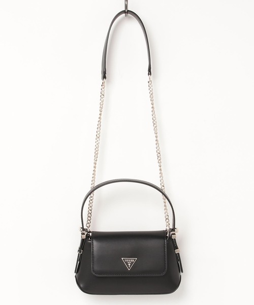 Guess（ゲス）の「DESIDERIA Mini Flap Shoulder Bag ハンドバッグ ショルダーバッグ レディース（ショルダーバッグ・レディース・ホワイト/ブラック/ライトグリーン・ONE SIZE）」の8枚目の写真