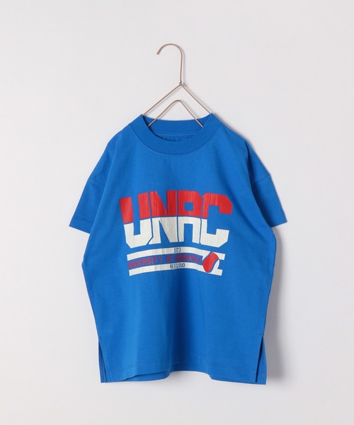 LOWRYS FARM(ローリーズファーム)の「カレッジプリントBIGTシャツ 187710(Tシャツ/カットソー・キッズ・ブルー/グレー/レッド/ピンク/イエロー/ホワイト/チャコールグレー/ブルー系その他/ライトグレー・110cm/120cm/130cm/140cm/150cm)」の10枚目の写真