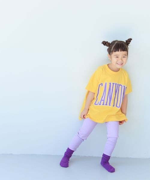 LOWRYS FARM(ローリーズファーム)の「カレッジプリントBIGTシャツ 187710(Tシャツ/カットソー・キッズ・ブルー/グレー/レッド/ピンク/イエロー/ホワイト/チャコールグレー/ブルー系その他/ライトグレー・110cm/120cm/130cm/140cm/150cm)」の22枚目の写真