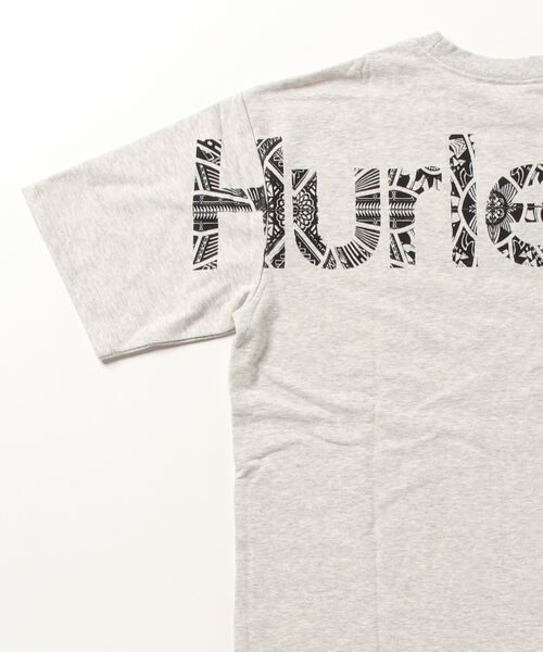 Hurley （ハーレー）の「Hurley/ハーレー ブランドロゴTシャツ バックプリントTee オーバーサイズ /吸汗速乾 クルーネック半袖tシャツ MKT2310024（Tシャツ/カットソー・メンズ・アッシュグレー/チャコールグレー・L/M）」の19枚目の写真