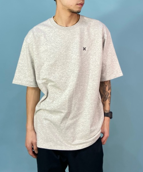 Hurley （ハーレー）の「Hurley/ハーレー ブランドロゴTシャツ バックプリントTee オーバーサイズ /吸汗速乾 クルーネック半袖tシャツ MKT2310024（Tシャツ/カットソー・メンズ・アッシュグレー/チャコールグレー・L/M）」の10枚目の写真