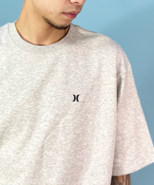 Hurley （ハーレー）の「Hurley/ハーレー ブランドロゴTシャツ バックプリントTee オーバーサイズ /吸汗速乾 クルーネック半袖tシャツ MKT2310024（Tシャツ/カットソー・メンズ・アッシュグレー/チャコールグレー・L/M）」の11枚目の写真