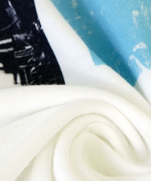 Burner（バーナー）の「【GROOVY STORE】フォトプリント ロングスリーブTシャツ（Tシャツ/カットソー・メンズ・ベージュ/ベージュ系その他2/ホワイト系その他2/インディゴブルー/グレー/グリーン/ブラック/ライトブラック/イエロー/ホワイト/ピンク/ブルー・M/L/LL）」の15枚目の写真