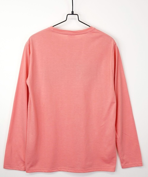 Burner（バーナー）の「【GROOVY STORE】フォトプリント ロングスリーブTシャツ（Tシャツ/カットソー・メンズ・ベージュ/ベージュ系その他2/ホワイト系その他2/インディゴブルー/グレー/グリーン/ブラック/ライトブラック/イエロー/ホワイト/ピンク/ブルー・M/L/LL）」の19枚目の写真