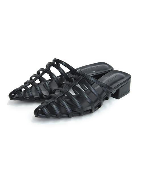 Re:EDIT（リエディ）の「[小さい/大きいサイズ有]マルチストリングサンダル（サンダル・レディース・ホワイト系その他/ブラウン/ブラック/イエロー/ゴールド/シルバー・X-LARGE/SMALL/XX-LARGE/X-SMALL/MEDIUM/LARGE）」の13枚目の写真