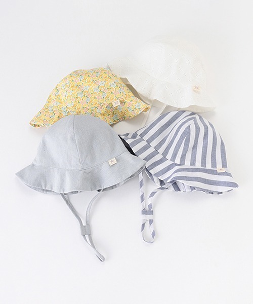 petit main（プティマイン）の「アソートチューリップハット（ハット・キッズ・イエロー/ネイビー/アイボリー/ブルー・48cm/46cm）」の19枚目の写真