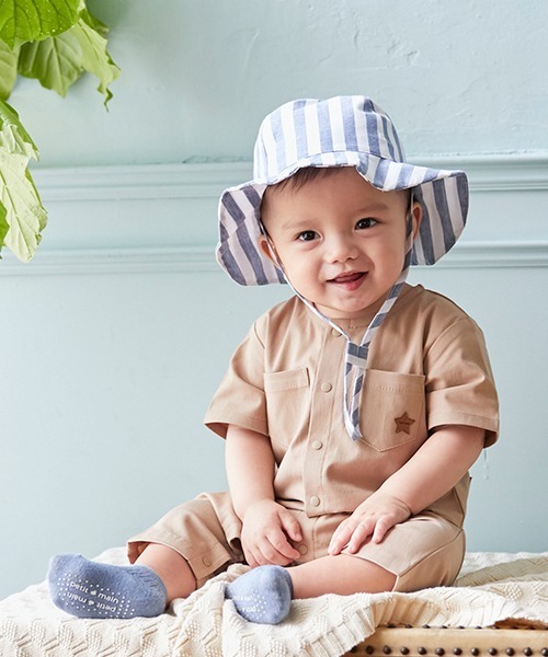 petit main（プティマイン）の「アソートチューリップハット（ハット・キッズ・イエロー/ネイビー/アイボリー/ブルー・48cm/46cm）」の6枚目の写真