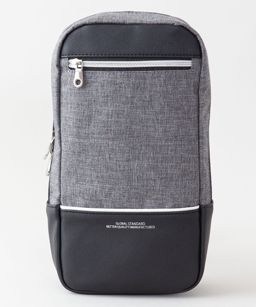 Blue Standard (ブルースタンダード)の「BLUE STANDARD/ブルースタンダード】ボディバッグ 縦型ボディバッグ(ボディバッグ/ウエストポーチ・メンズ・ブラック/ネイビー/グレー・FREE)」の19枚目の写真