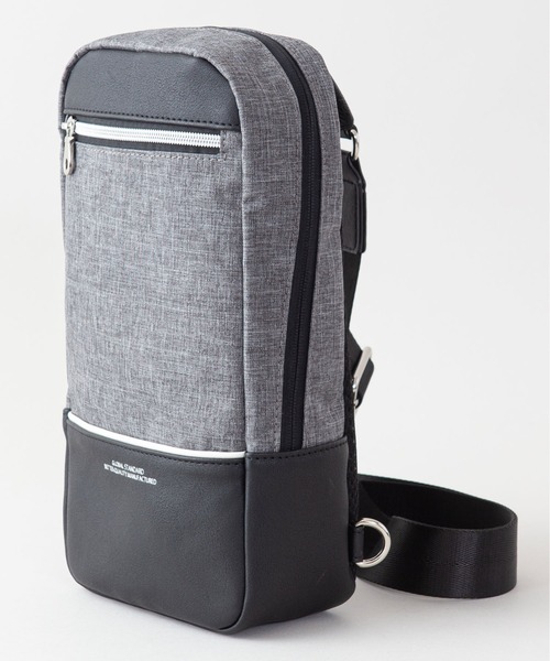 Blue Standard (ブルースタンダード)の「BLUE STANDARD/ブルースタンダード】ボディバッグ 縦型ボディバッグ(ボディバッグ/ウエストポーチ・メンズ・ブラック/ネイビー/グレー・FREE)」の15枚目の写真