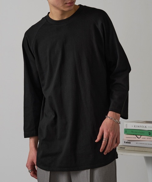 セール】【Printstar】heavy weight baseball t-shirt