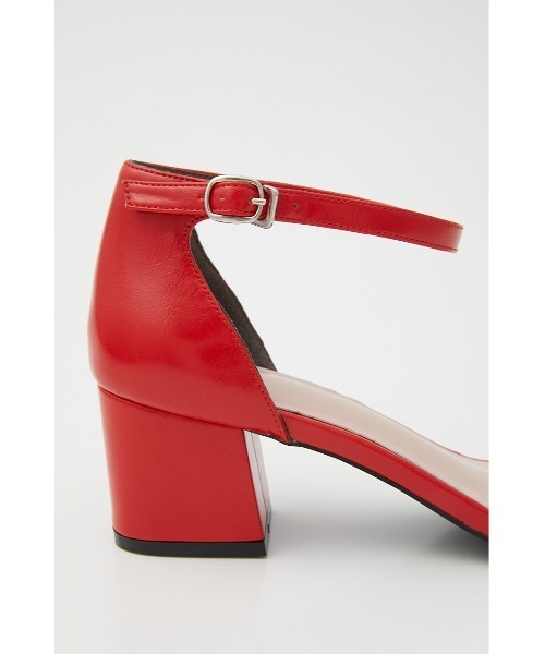 SLY(スライ)の「SIMPLY STRAP SANDAL シンプル ストラップサンダル ローヒール スクエア(サンダル・レディース・ブラック/レッド・SMALL/MEDIUM/LARGE)」の17枚目の写真