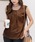 JULIA BOUTIQUE�i�W�����A�u�e�B�b�N�j�́u�`���[���t���p�[�\�i���J���[�m�[�X���[�u�u���E�X�E�g�b�v�X/23035�i�V���c/�u���E�X�j�v�b�u���E��