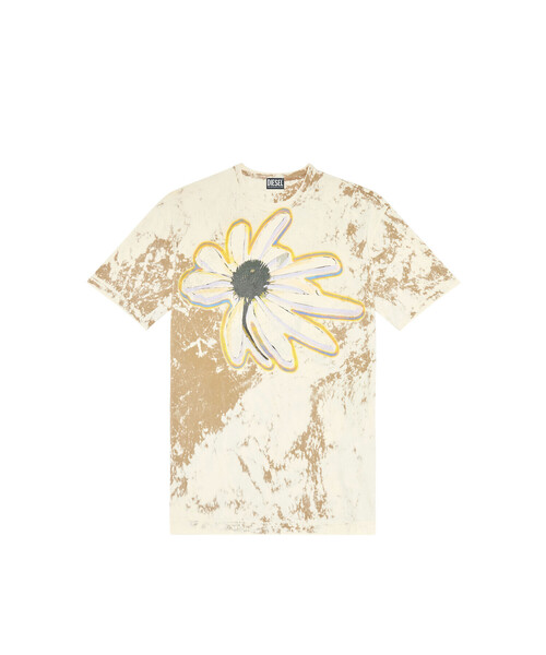 ディーゼル-Diesel-フラワープリントカットソー DIESEL（ディーゼル）の「メンズ Tシャツ グラフィック（Tシャツ