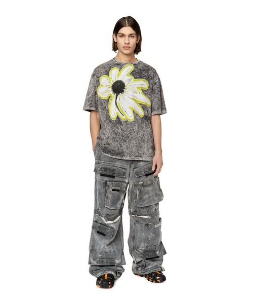 DIESEL（ディーゼル）の「メンズ Tシャツ グラフィック（Tシャツ