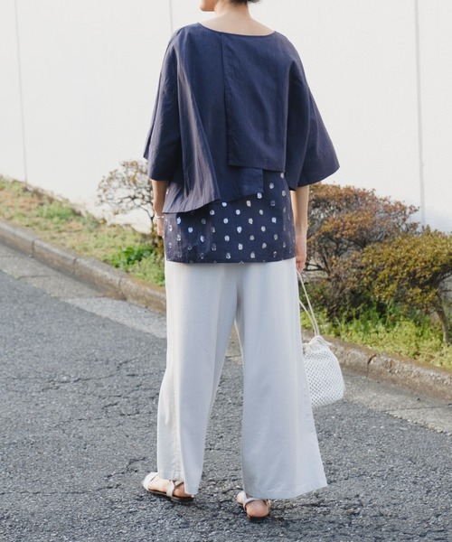 BEARDSLEY（ビアズリー）の「ドット生地ブラウス：WEB限定