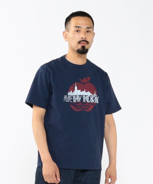 SCREEN STARS（スクリーンスターズ）の「SCREEN STARS × BEAMS PLUS / 別注 T-shirts（Tシャツ/カットソー・メンズ・ライトグレー/ホワイト/ネイビー・SMALL/MEDIUM/LARGE/X-LARGE）」の9枚目の写真