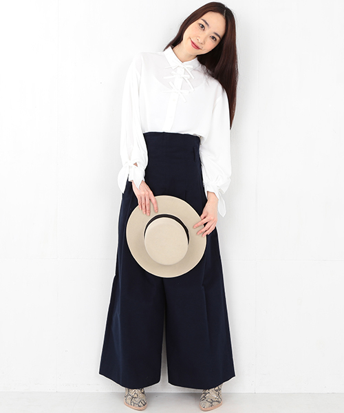 Ray BEAMS(レイビームス)の「RBS / ボーター ハット(ハット・レディース・ブラック/ベージュ・ONE SIZE)」の3枚目の写真