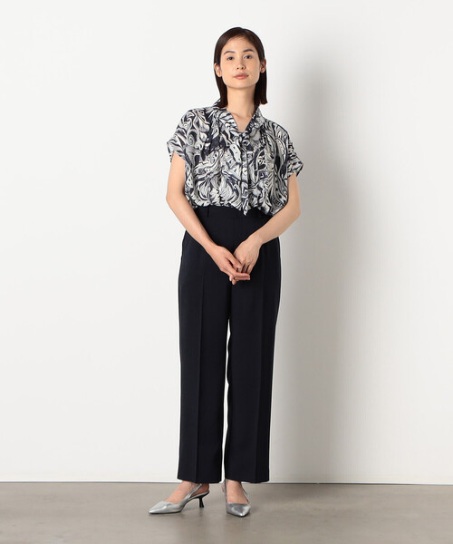 COMME CA ISM(コムサイズム)の「ボウタイ ブラウス(シャツ/ブラウス・レディース・ブラック・MEDIUM/LARGE)」の2枚目の写真