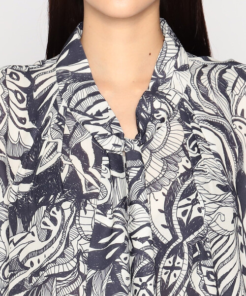 COMME CA ISM(コムサイズム)の「ボウタイ ブラウス(シャツ/ブラウス・レディース・ブラック・MEDIUM/LARGE)」の16枚目の写真