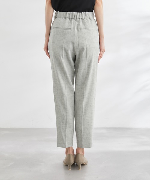 ROPE' PICNIC（ロペピクニック）の「セットアップ対応/UVカット・洗える/タックテーパードパンツ（その他パンツ・レディース・ライトグレー/ネイビー・36/38/40）」の16枚目の写真
