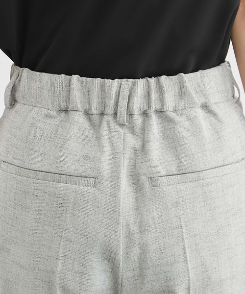 ROPE' PICNIC（ロペピクニック）の「セットアップ対応/UVカット・洗える/タックテーパードパンツ（その他パンツ・レディース・ライトグレー/ネイビー・36/38/40）」の7枚目の写真