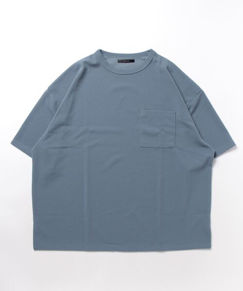 CERCA（チェルカ）の「bling leads/梨地BIGクルー/N Tee（Tシャツ/カットソー・メンズ・ホワイト/ブラック/グレイッシュベージュ/ブルー・LARGE/MEDIUM）」の4枚目の写真