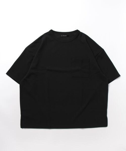 CERCA（チェルカ）の「bling leads/梨地BIGクルー/N Tee（Tシャツ/カットソー・メンズ・ホワイト/ブラック/グレイッシュベージュ/ブルー・LARGE/MEDIUM）」の3枚目の写真