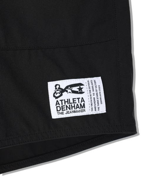 DENHAM(デンハム)の「DENHAM x ATHLETA/デンハム×アスレタ/COLLABORATION ATDH BELO SHORTS(その他パンツ・メンズ・ブラック・SMALL/MEDIUM/LARGE/X-LARGE)」の7枚目の写真