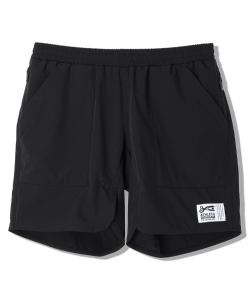 ATHLETA DENHAM ブラックショートパンツ DENHAM X ATHLETA SHORT V4