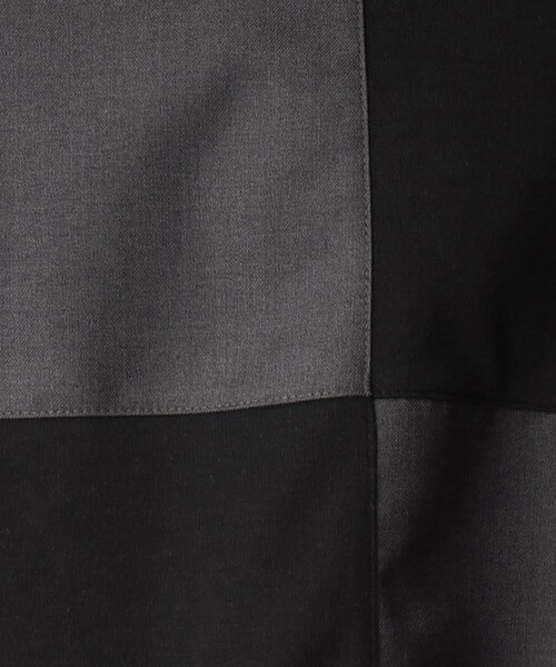 THE SHOP TK (ザ ショップ ティーケー )の「◆異素材スクエアパネルブロッキングTシャツ(Tシャツ/カットソー・メンズ・ブルー/ホワイト系/ブラック/ホワイト系その他5・02/03/04)」の9枚目の写真