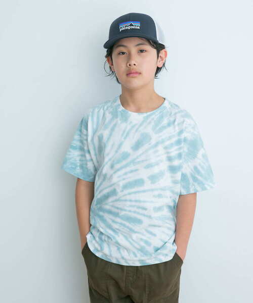 URBAN RESEARCH DOORS(アーバンリサーチドアーズ)の「タイダイTシャツ(KIDS)(Tシャツ/カットソー・キッズ・グリーン系その他/ブルー系その他・135/120/150/105)」の2枚目の写真