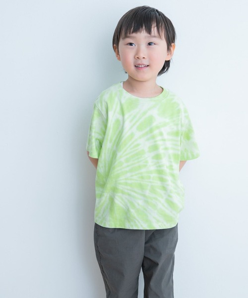 URBAN RESEARCH DOORS(アーバンリサーチドアーズ)の「タイダイTシャツ(KIDS)(Tシャツ/カットソー・キッズ・グリーン系その他/ブルー系その他・135/120/150/105)」の9枚目の写真