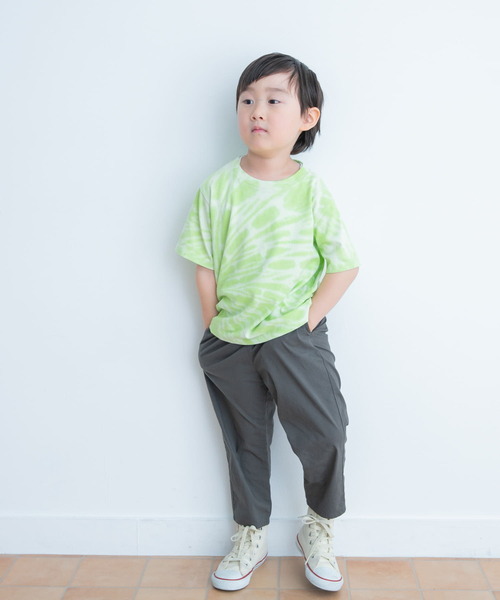 URBAN RESEARCH DOORS(アーバンリサーチドアーズ)の「タイダイTシャツ(KIDS)(Tシャツ/カットソー・キッズ・グリーン系その他/ブルー系その他・135/120/150/105)」の6枚目の写真