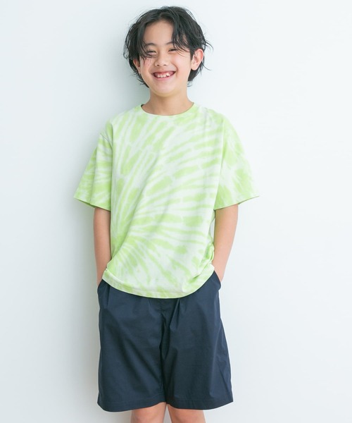 URBAN RESEARCH DOORS(アーバンリサーチドアーズ)の「タイダイTシャツ(KIDS)(Tシャツ/カットソー・キッズ・グリーン系その他/ブルー系その他・135/120/150/105)」の5枚目の写真