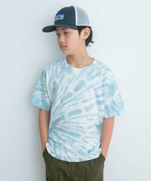 URBAN RESEARCH DOORS(アーバンリサーチドアーズ)の「タイダイTシャツ(KIDS)(Tシャツ/カットソー・キッズ・グリーン系その他/ブルー系その他・135/120/150/105)」の11枚目の写真