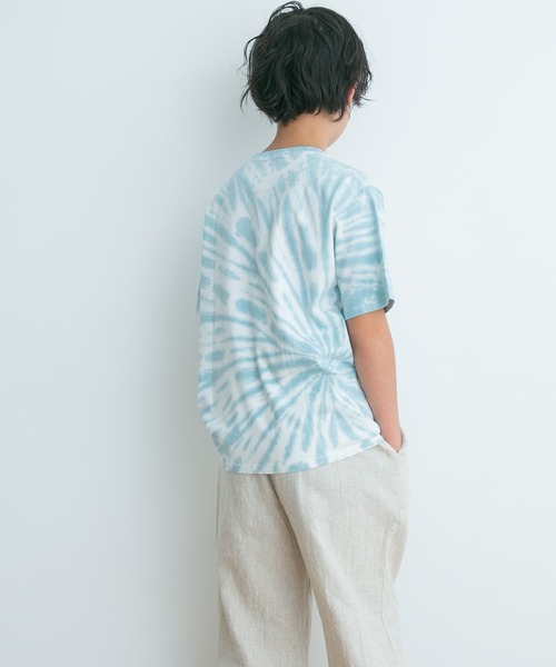 URBAN RESEARCH DOORS(アーバンリサーチドアーズ)の「タイダイTシャツ(KIDS)(Tシャツ/カットソー・キッズ・グリーン系その他/ブルー系その他・135/120/150/105)」の12枚目の写真