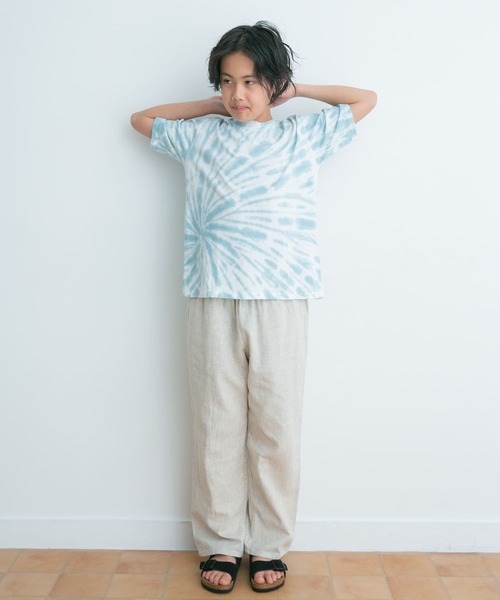 URBAN RESEARCH DOORS(アーバンリサーチドアーズ)の「タイダイTシャツ(KIDS)(Tシャツ/カットソー・キッズ・グリーン系その他/ブルー系その他・135/120/150/105)」の14枚目の写真