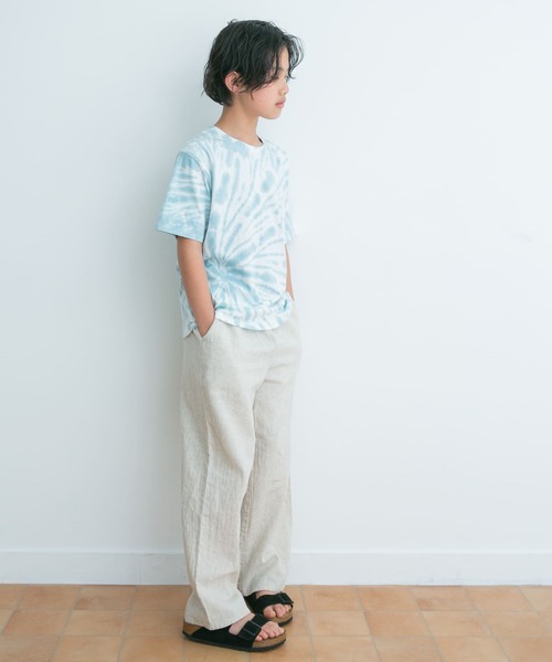 URBAN RESEARCH DOORS(アーバンリサーチドアーズ)の「タイダイTシャツ(KIDS)(Tシャツ/カットソー・キッズ・グリーン系その他/ブルー系その他・135/120/150/105)」の15枚目の写真