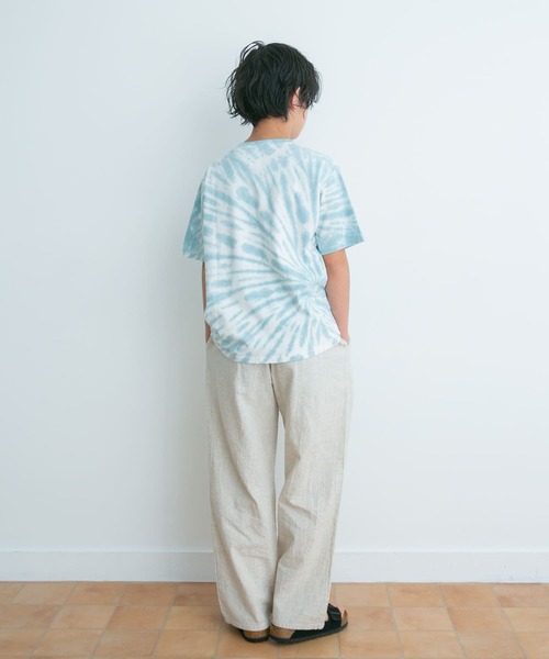 URBAN RESEARCH DOORS(アーバンリサーチドアーズ)の「タイダイTシャツ(KIDS)(Tシャツ/カットソー・キッズ・グリーン系その他/ブルー系その他・135/120/150/105)」の16枚目の写真